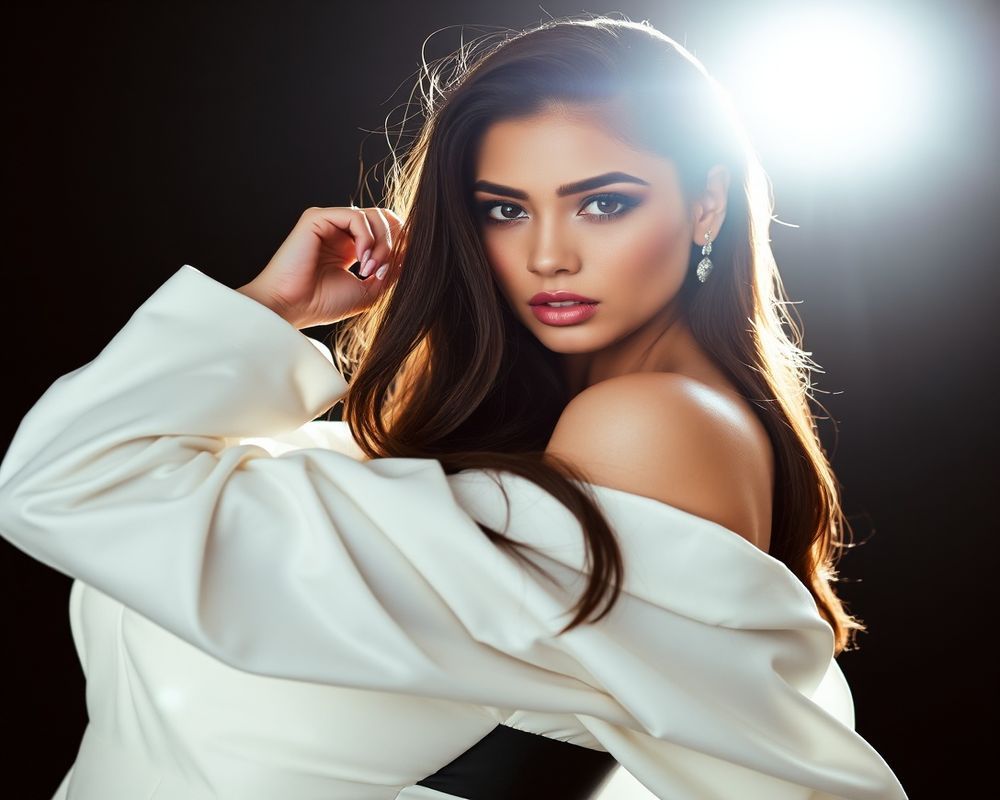 Camila Ortiz high fashion editorial