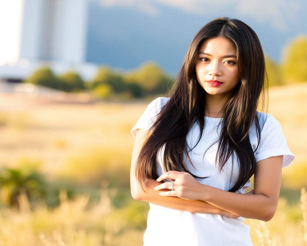 Camila Reyes natural outdoor lifestyle portrait