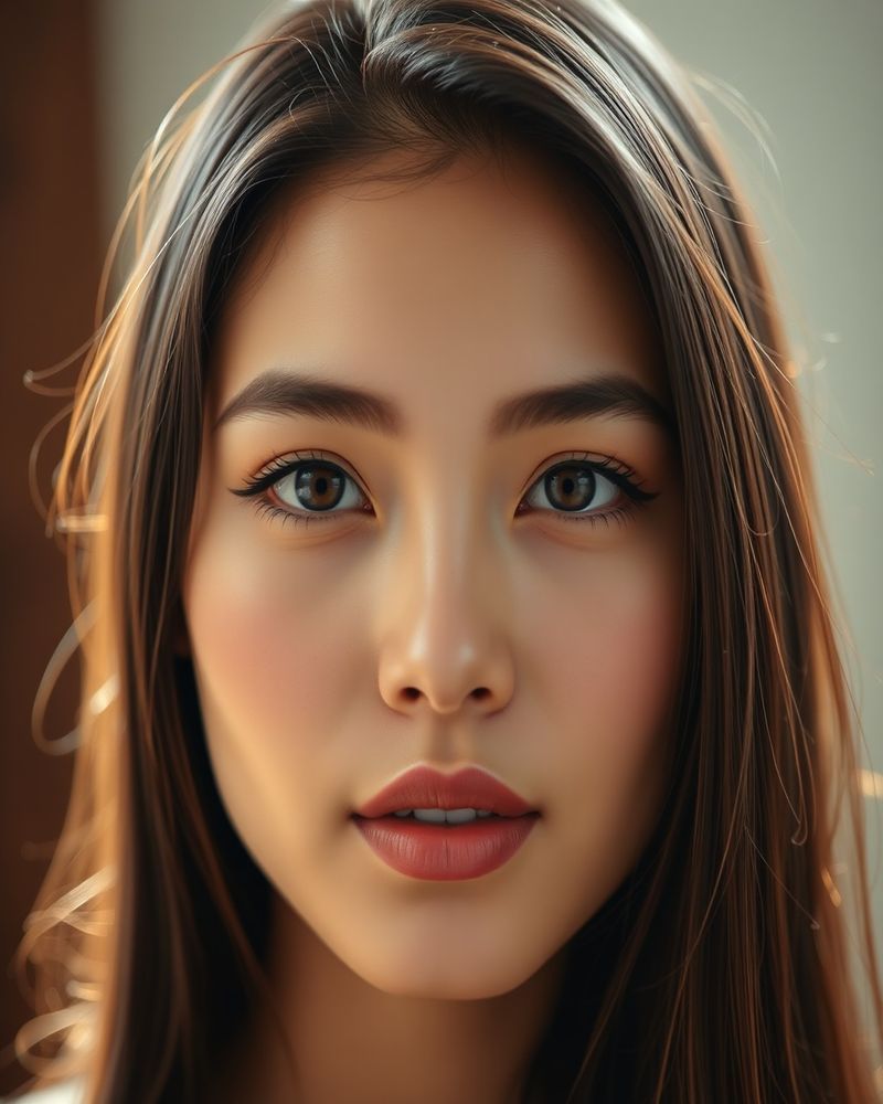 Camila Reyes beauty close-up portrait
