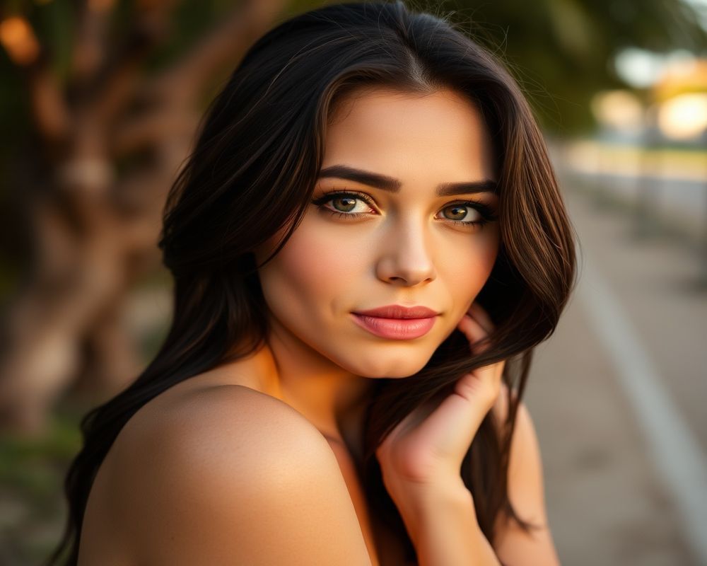 Camila Rodriguez lifestyle personality shot in natural outdoor setting