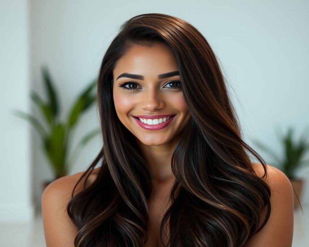 Camila Silva commercial brand campaign with natural smile