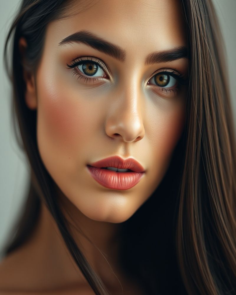 Camila Vargas beauty close-up portrait
