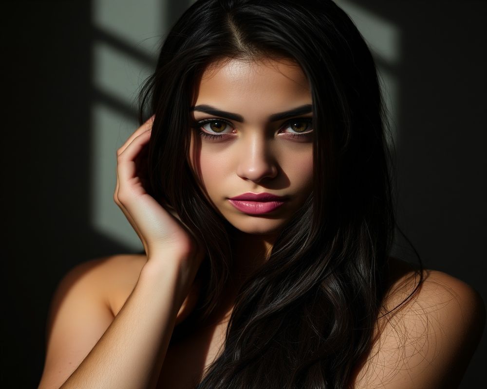 Camila Vargas artistic creative portrait