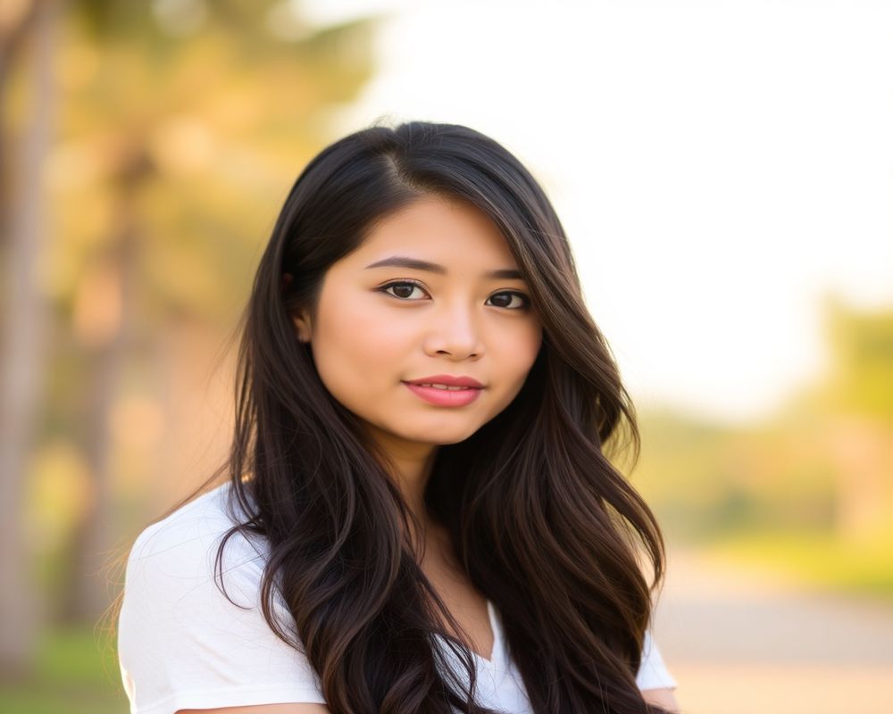 Camille Reyes natural outdoor lifestyle portrait