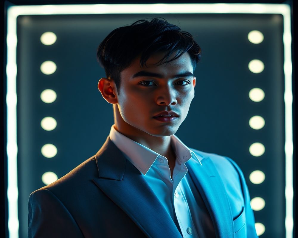 Carlos Miguel Santos high fashion editorial