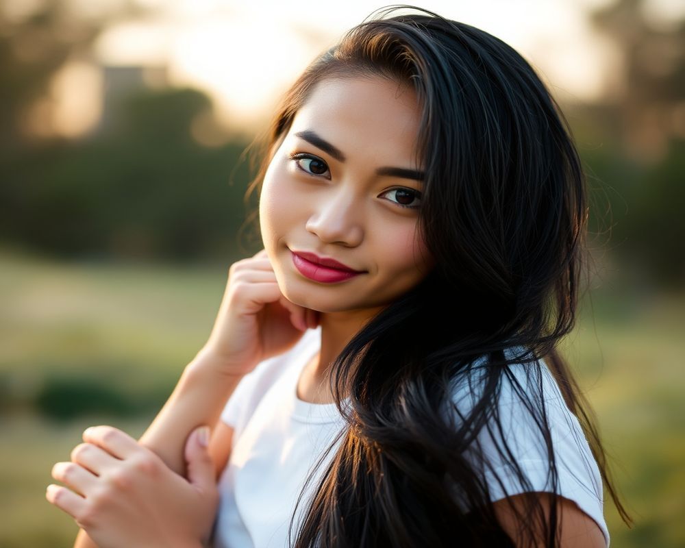 Carmela Reyes natural outdoor lifestyle portrait