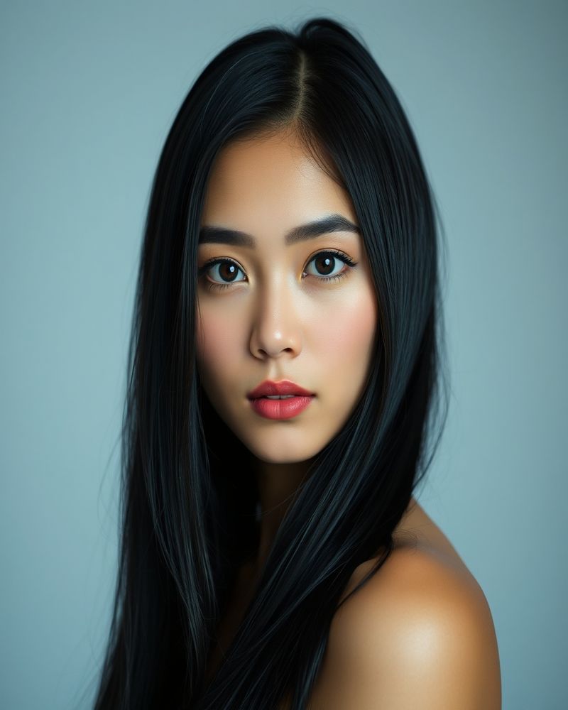 Carmela Reyes beauty close-up portrait