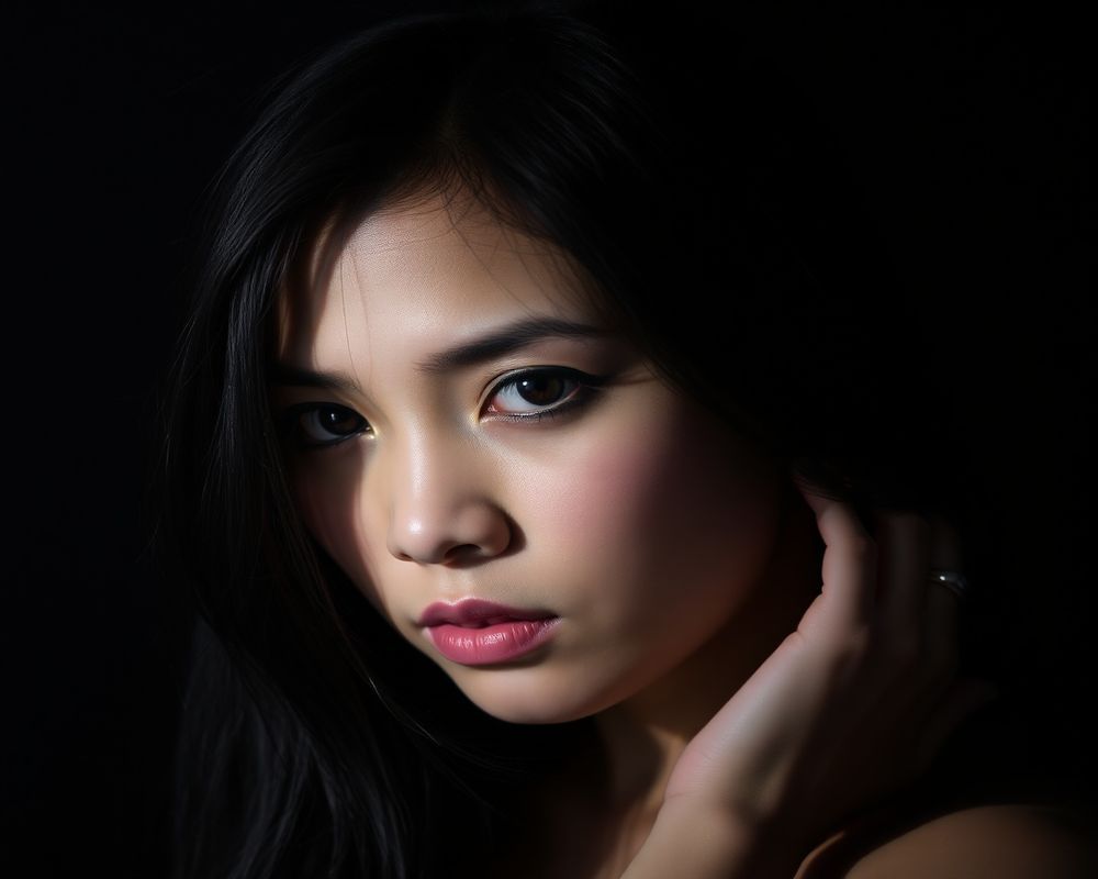 Carmela Reyes artistic creative portrait