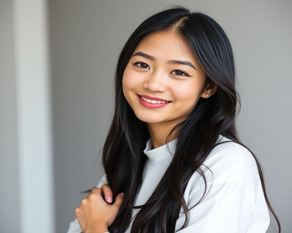 Carmen Reyes commercial brand campaign with natural smile and approachable look