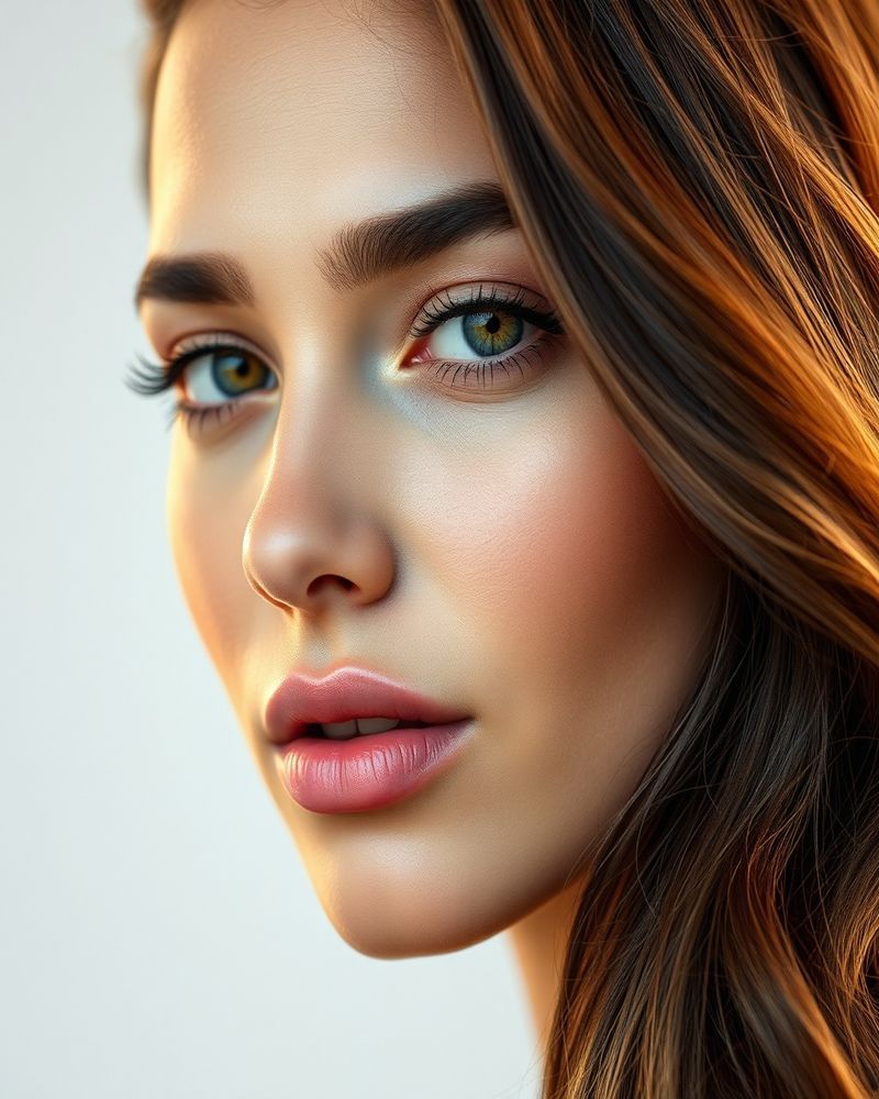 Carolina Medeiros beauty close-up portrait