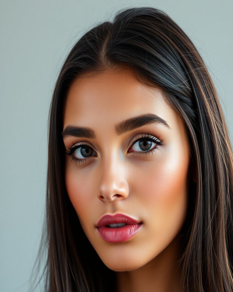 Carolina Mendez beauty close-up portrait