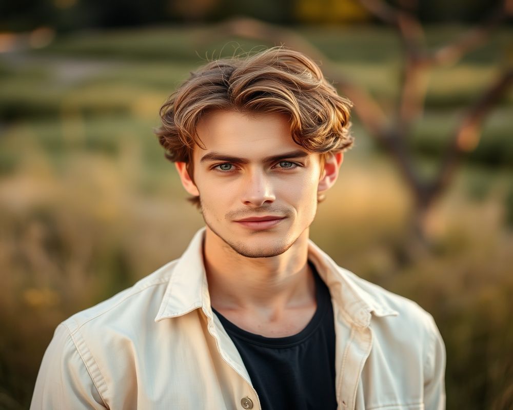 Carter Hayes lifestyle personality shot in natural outdoor setting