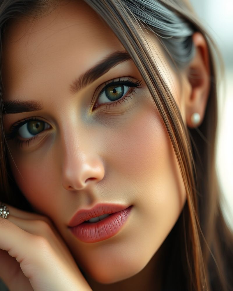 Catalina Herrera beauty close-up portrait