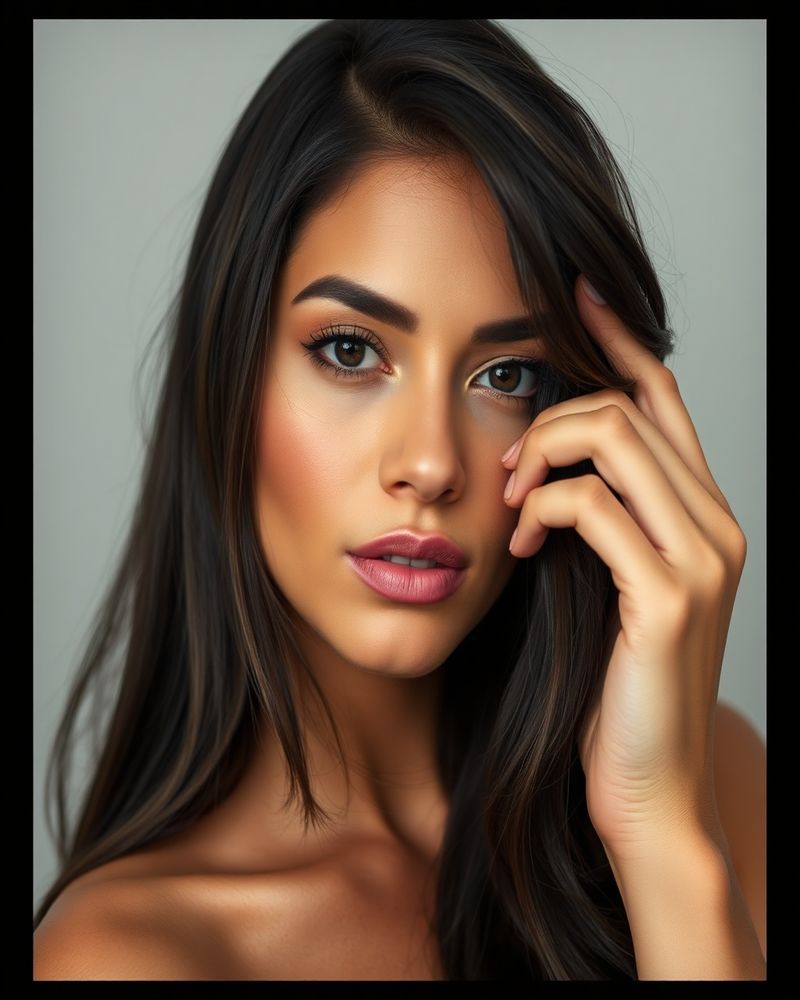 Catalina Morales beauty close-up portrait