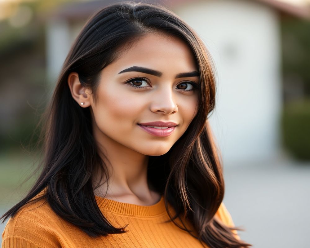 Catalina Russo lifestyle personality shot in natural outdoor setting