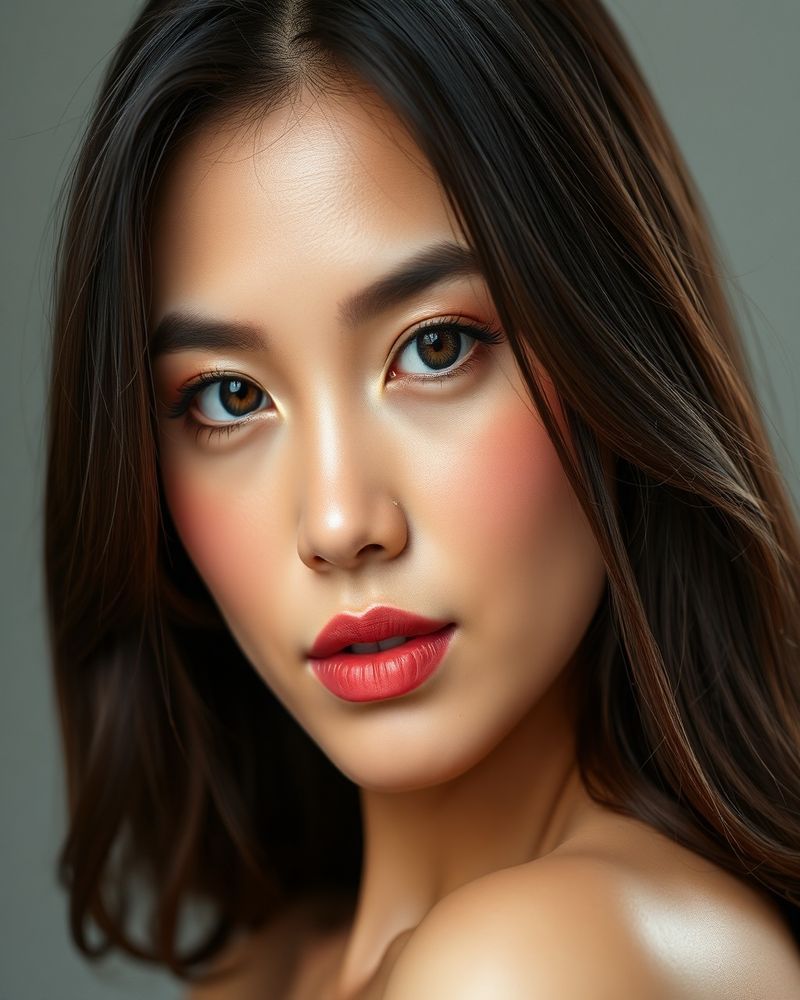 Celeste Garcia beauty close-up portrait
