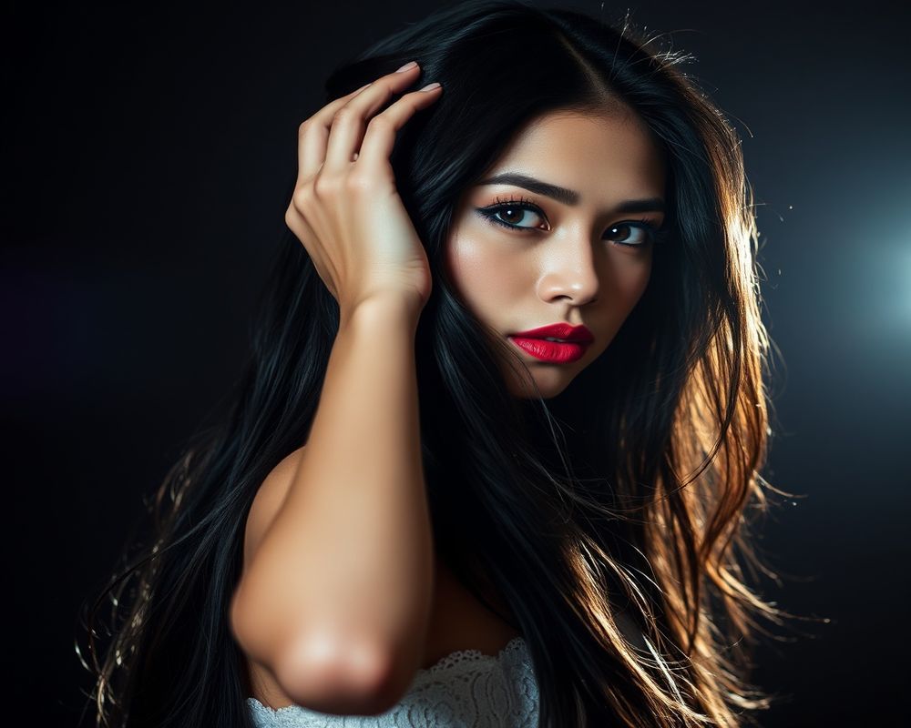 Celeste Rivera high fashion editorial