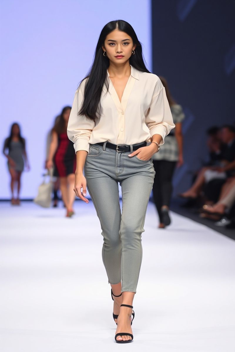 Celestina Reyes fashion runway walk