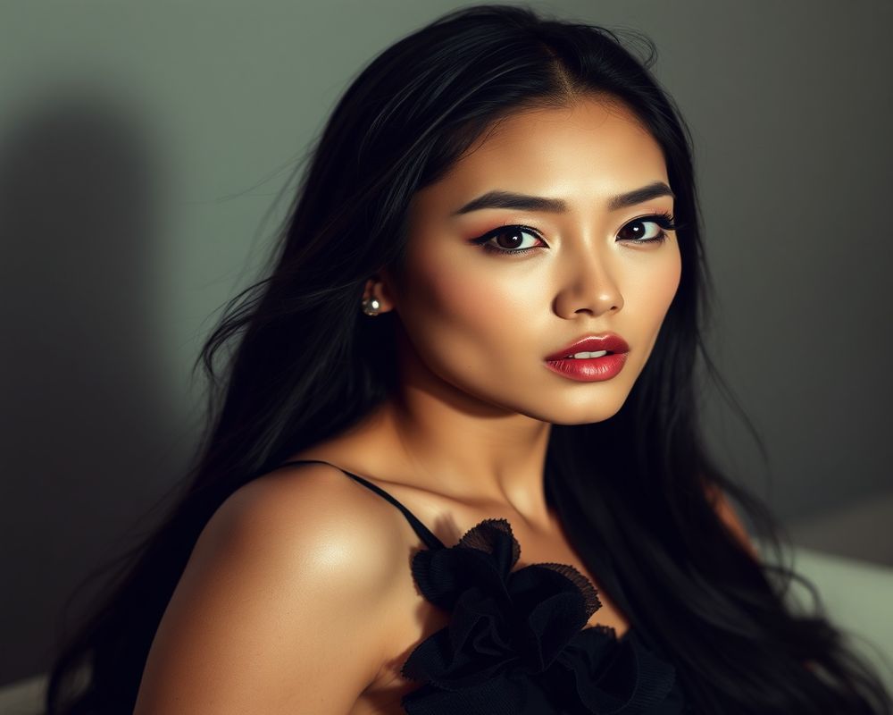 Celestine Garcia high fashion editorial photograph