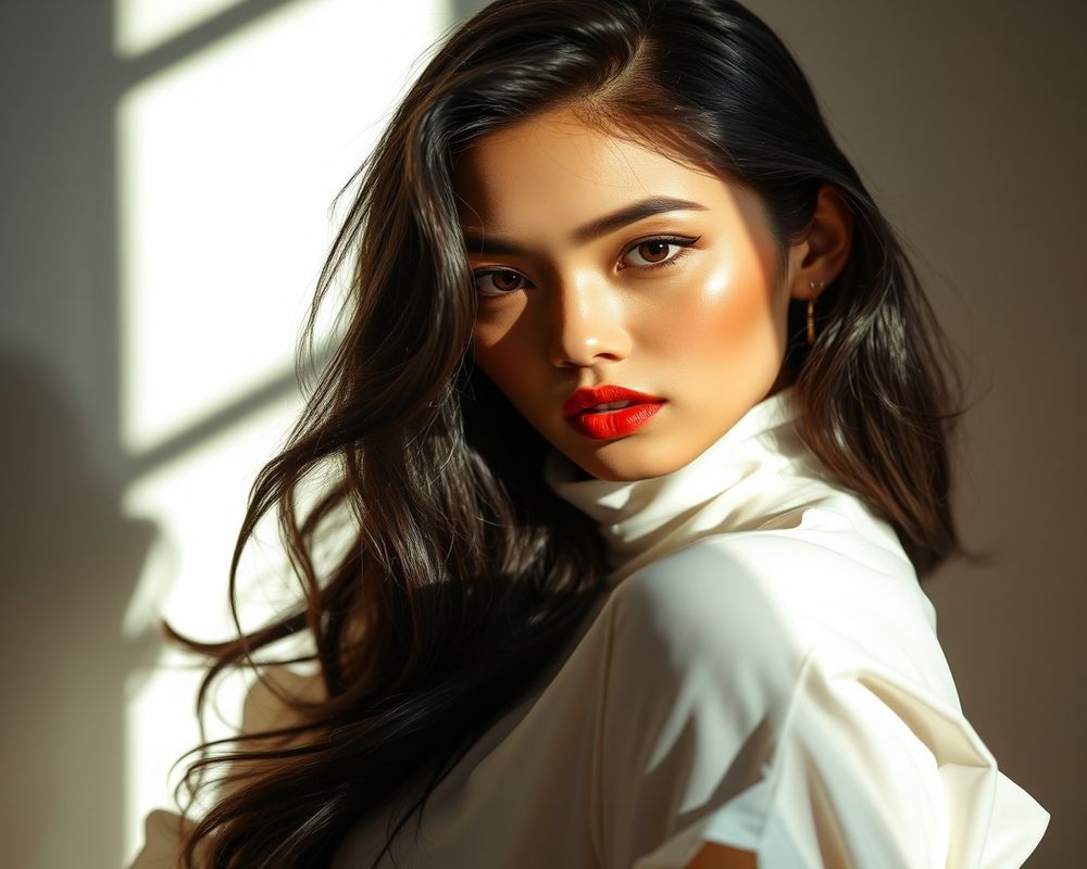 Celestine Rivera high fashion editorial