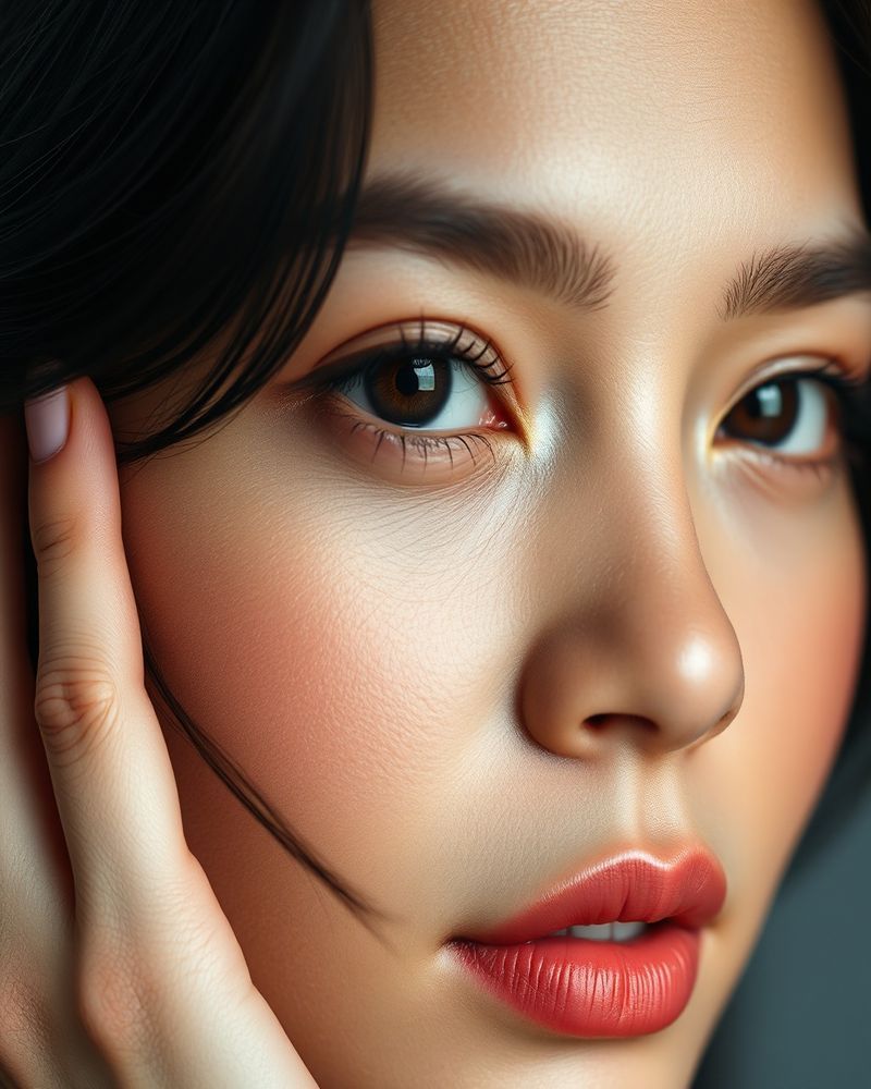 Celestine Rivera beauty close-up portrait