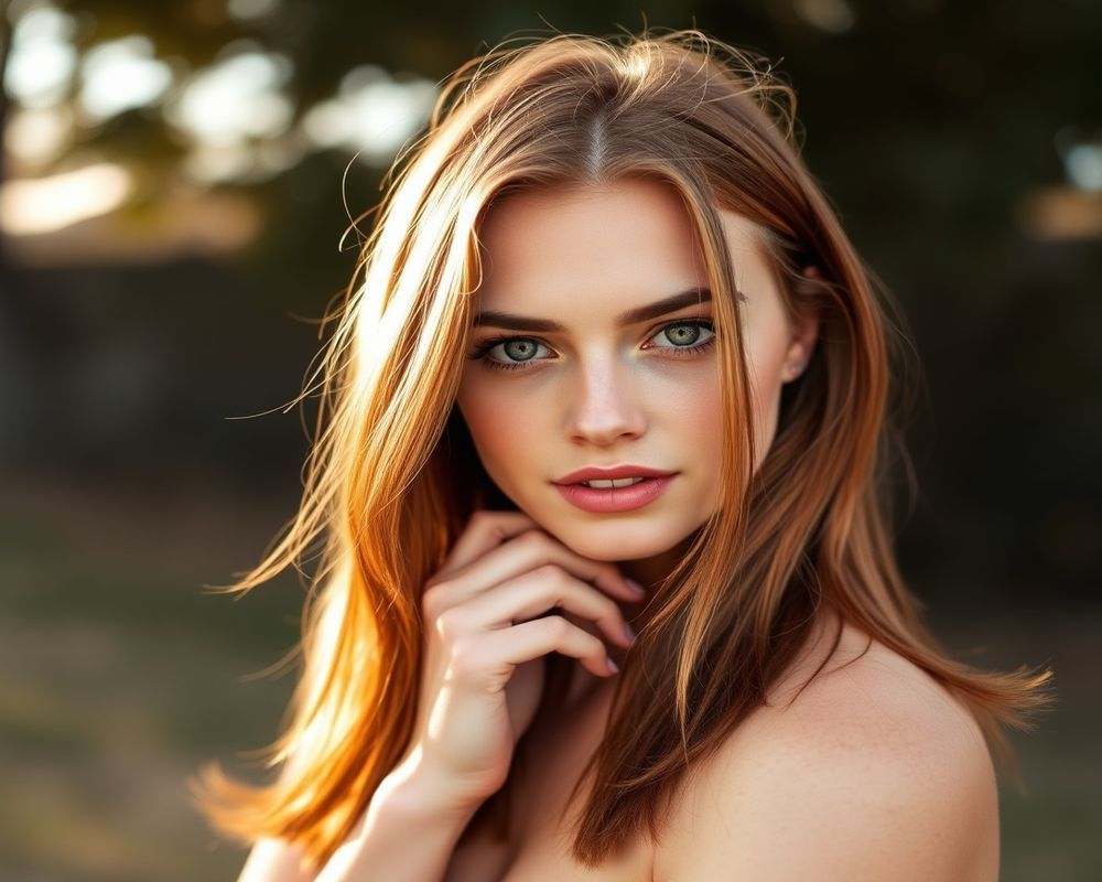 Charlotte Hayes lifestyle personality shot in natural outdoor setting