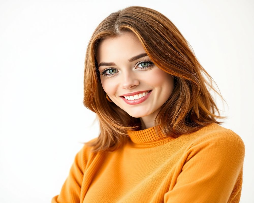 Charlotte Hayes commercial brand campaign with natural smile