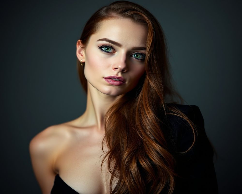 Charlotte Hughes high fashion editorial