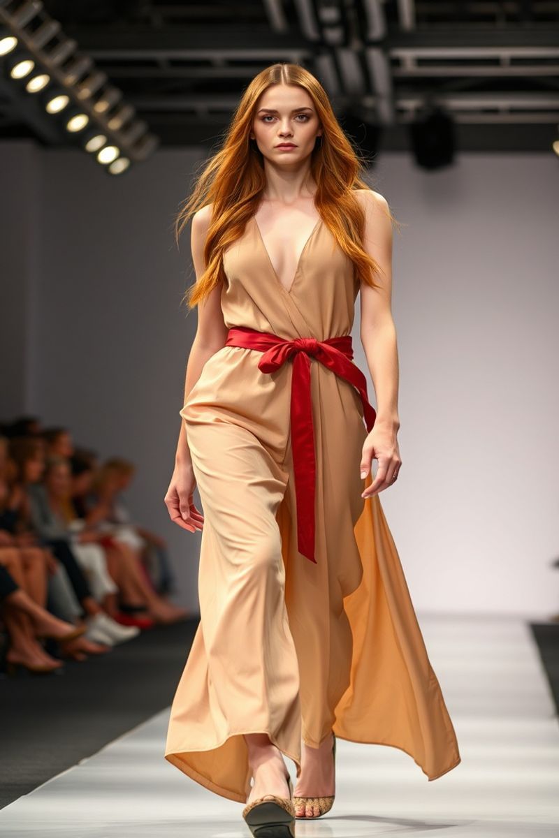 Charlotte Hughes fashion runway walk