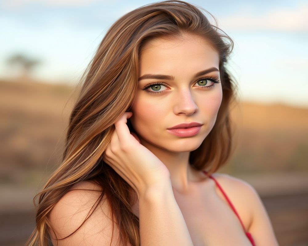 Charlotte Morrison lifestyle personality shot in natural outdoor setting