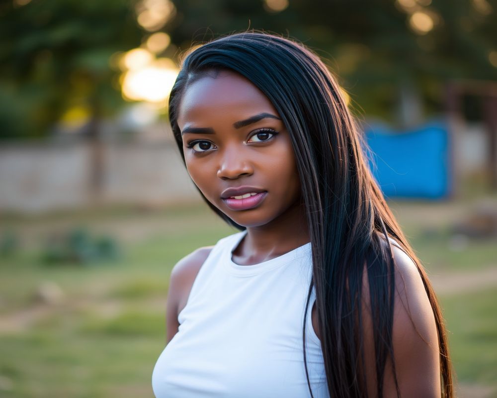 Chiamaka Nwosu natural outdoor lifestyle portrait