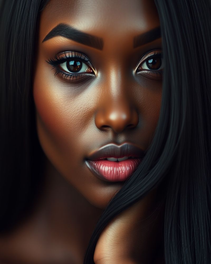 Chiamaka Nwosu beauty close-up portrait