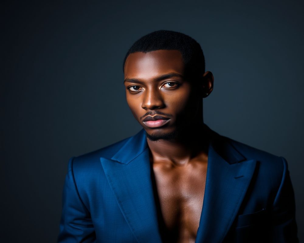Chidi Okonkwo high fashion editorial photograph