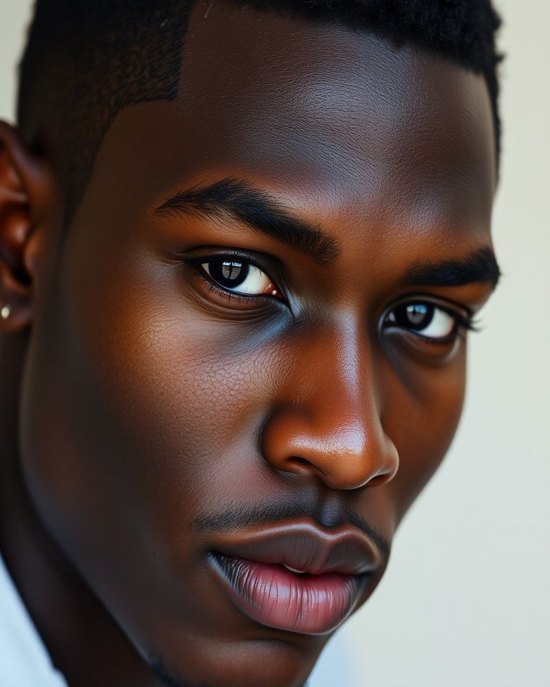 Chidi Okonkwo beauty close-up portrait