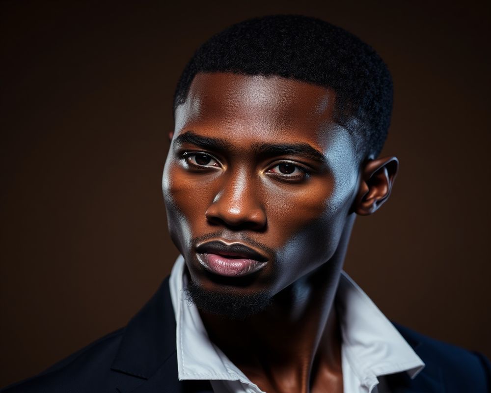 Chukwudi Okafor high fashion editorial