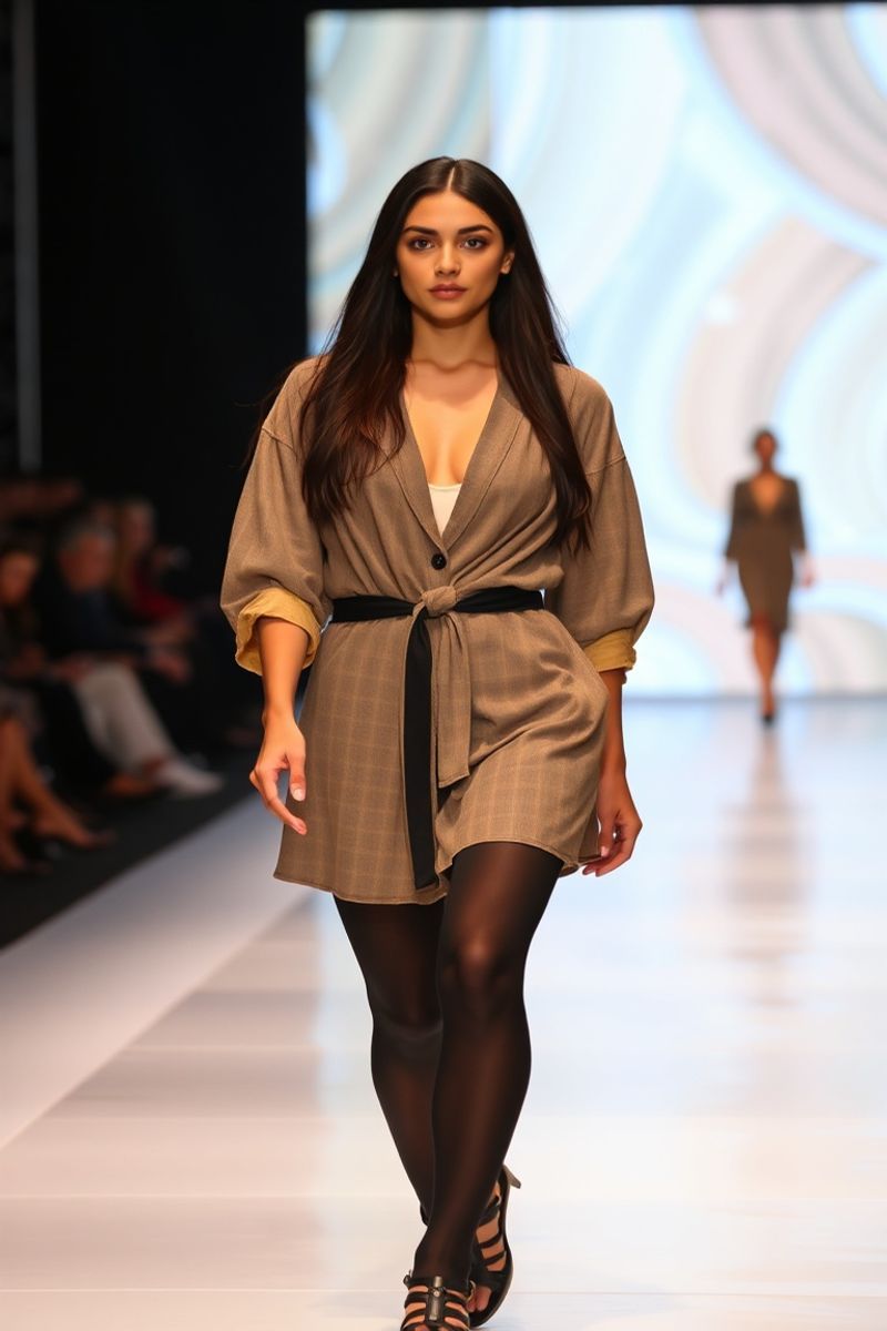 Cielo Villanueva fashion runway walk