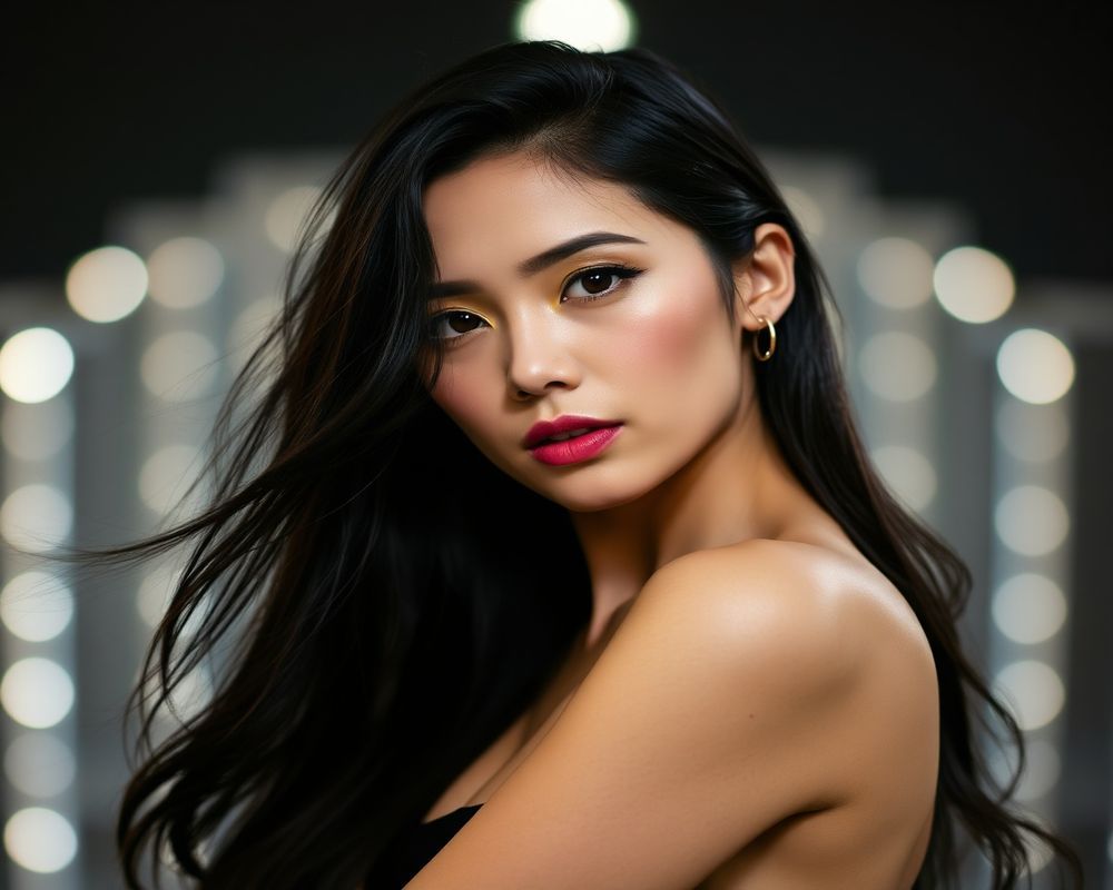 Clarissa Dela Cruz high fashion editorial