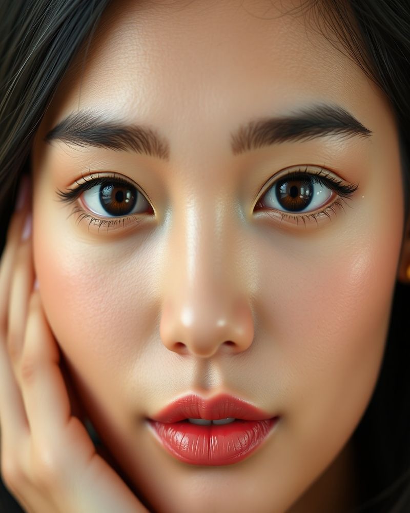 Clarisse Mendoza beauty close-up portrait highlighting flawless skin