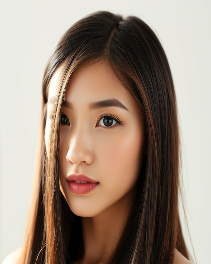 Daniela Estrella Santos beauty close-up portrait