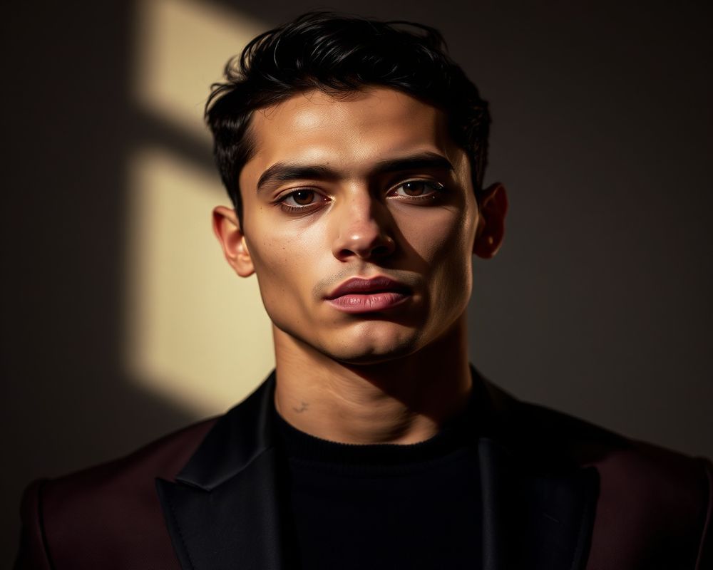 Diego Almeida high fashion editorial photograph
