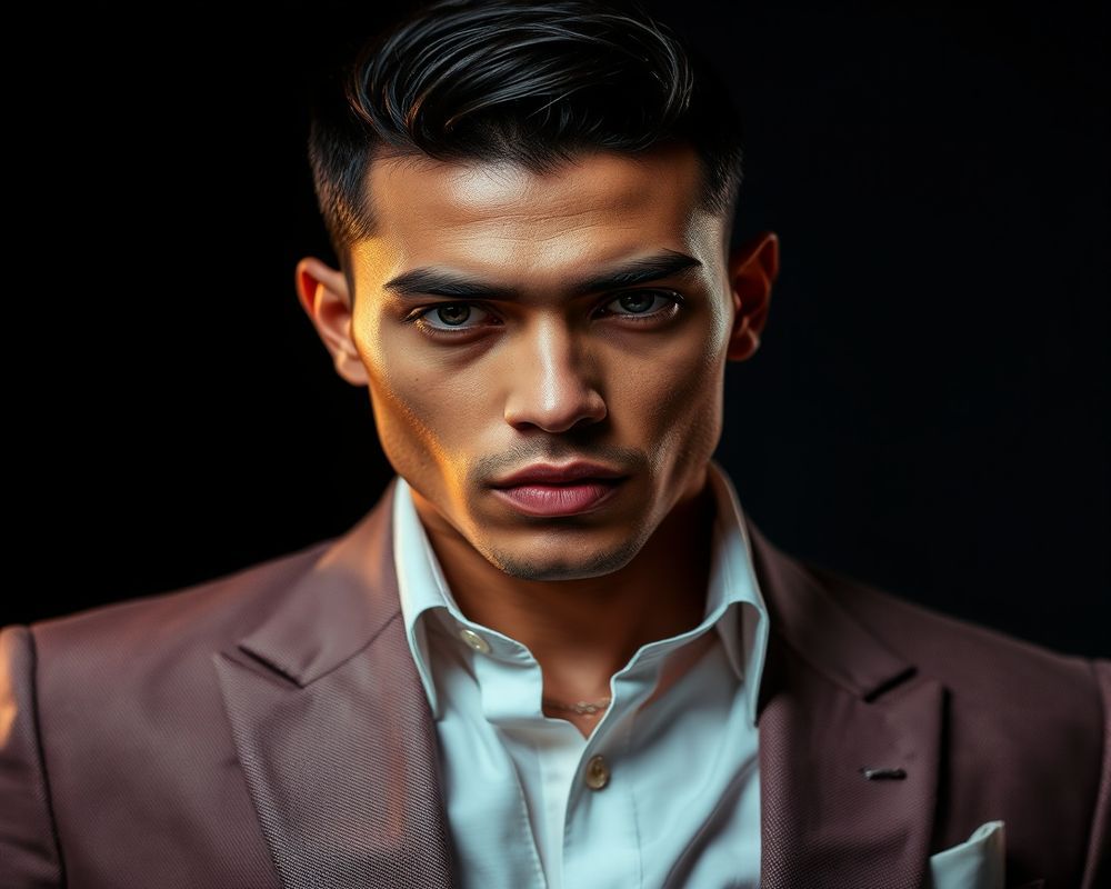 Diego Fernandez high fashion editorial