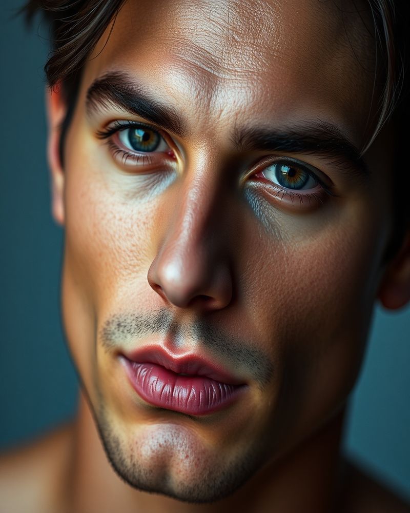 Diego Fuentes beauty close-up portrait
