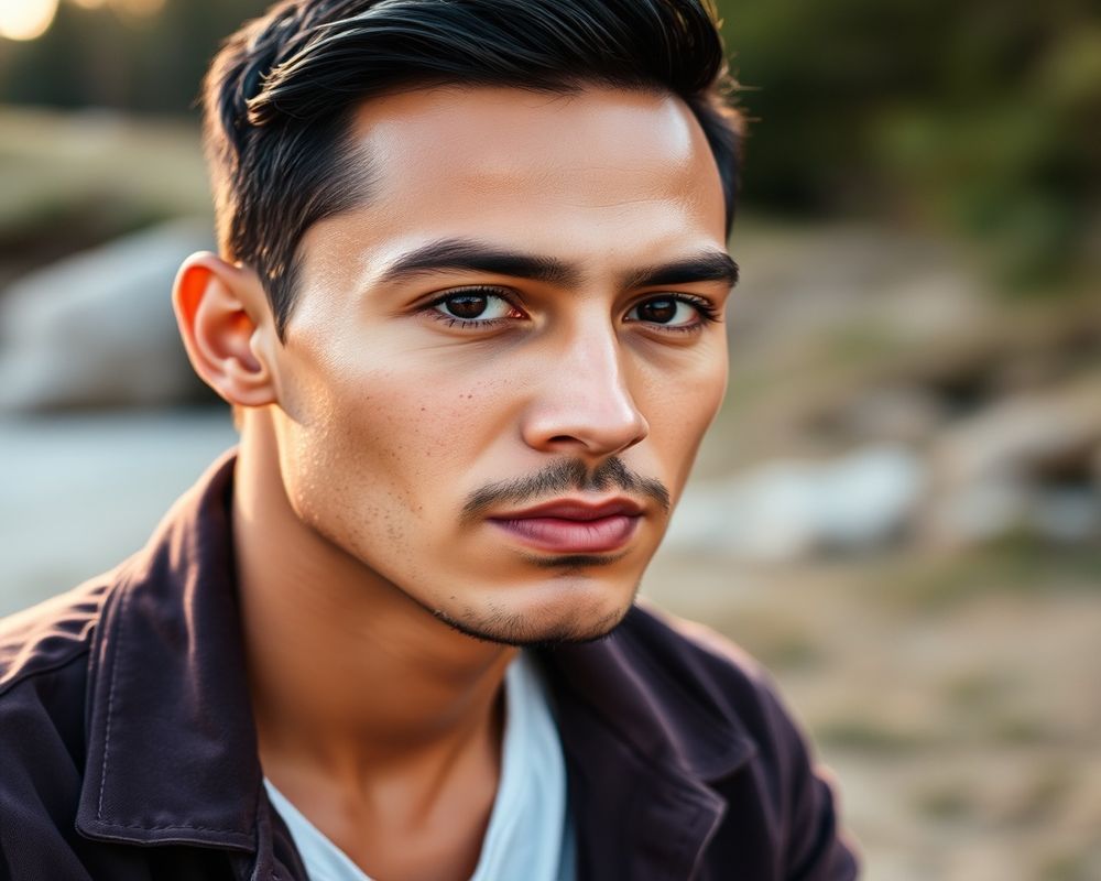 Diego Hernández lifestyle personality shot in natural outdoor setting