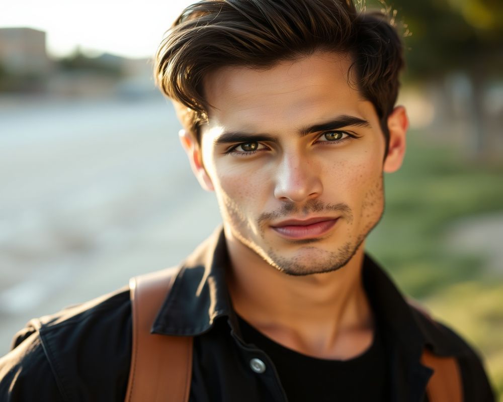 Diego Morales lifestyle personality shot in natural outdoor setting