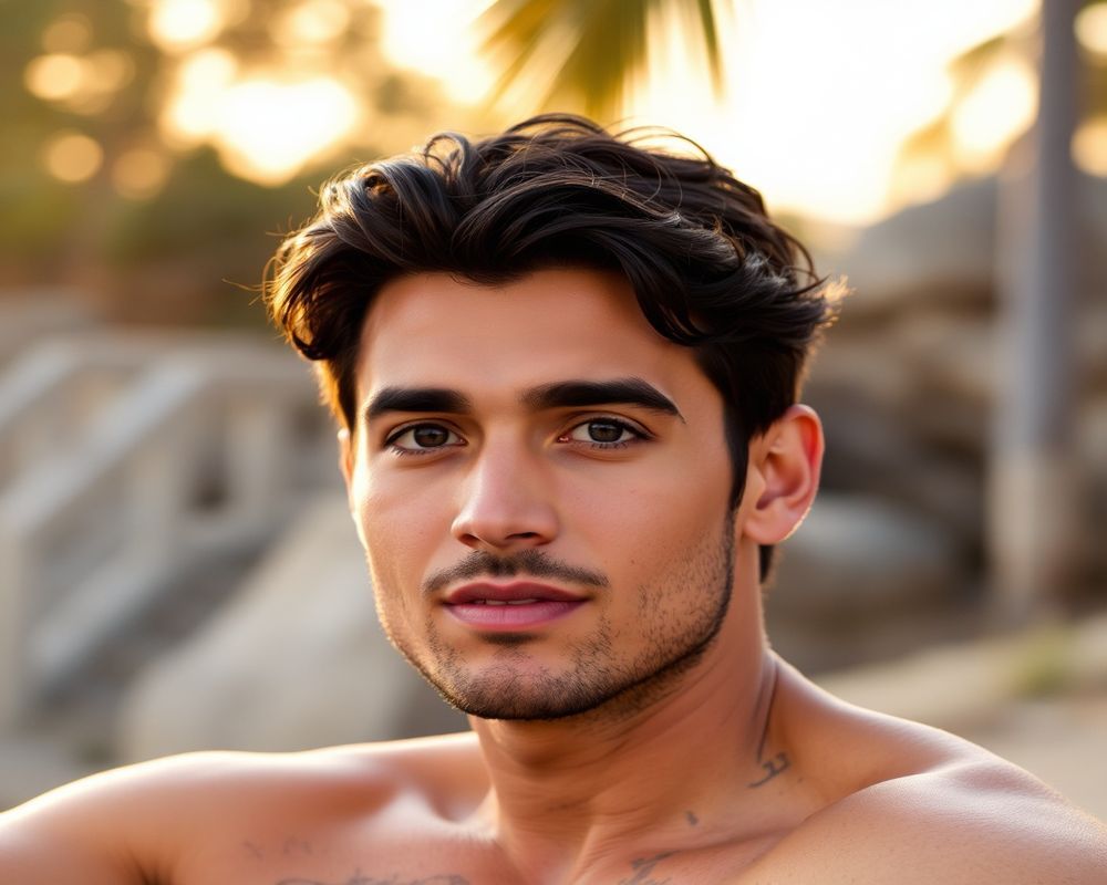 Diego Santana lifestyle personality shot in natural outdoor setting