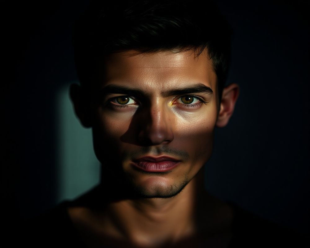 Diego Santos artistic creative portrait