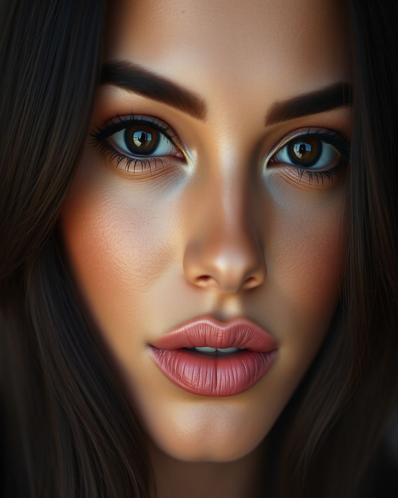 Elena Cruz beauty close-up portrait