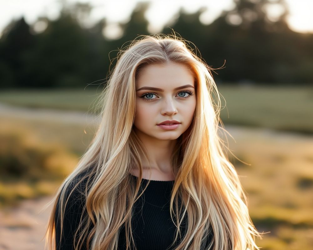 Elena Volkov lifestyle personality shot in natural outdoor setting