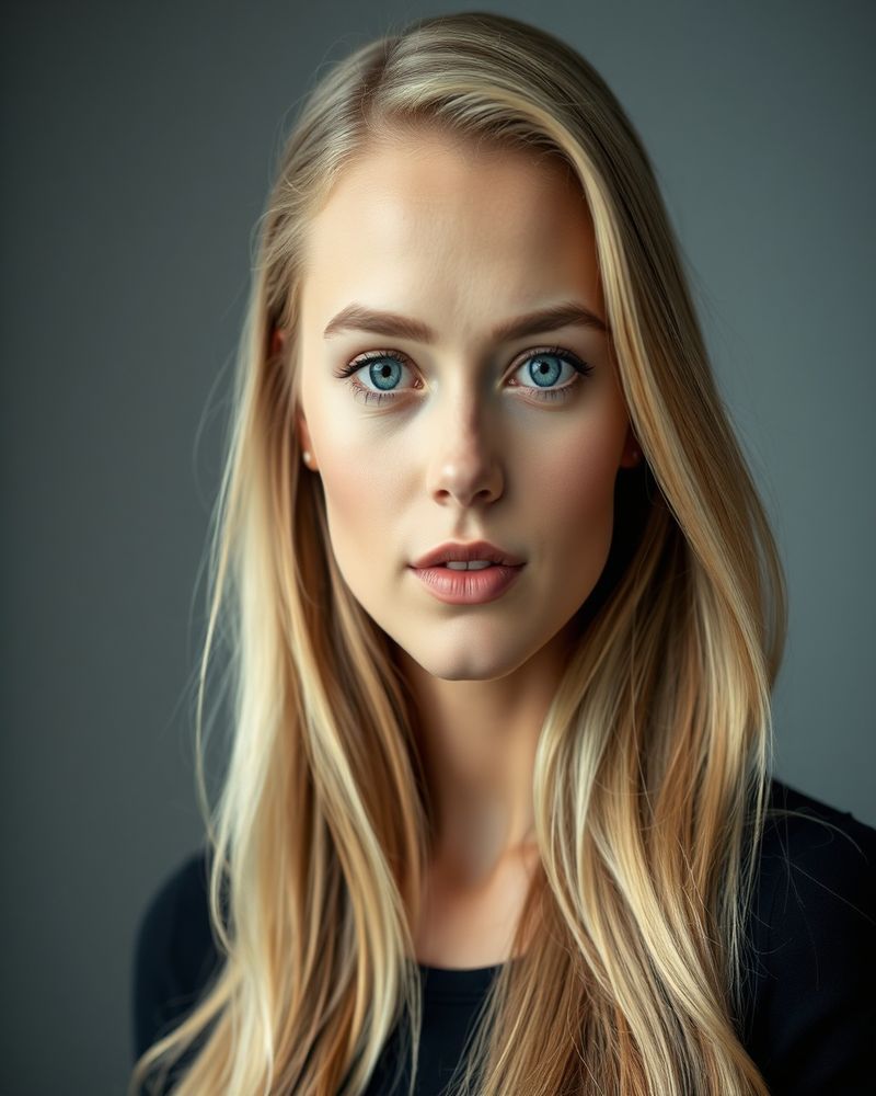 Elsa Andersson professional headshot, studio lighting with neutral background