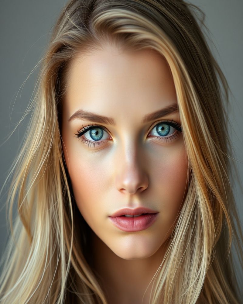 Elsa Andersson beauty close-up portrait